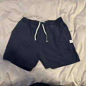 Reigning champ midweight terry short 6” in navy XL